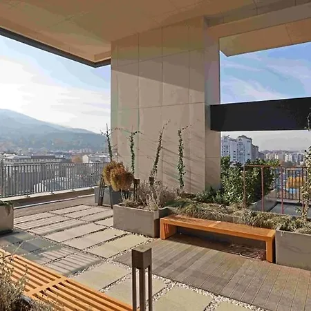 Appartamento Diamond Residences 10th Fl. Lux Apt. W/ View Skopje