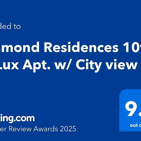 Apartment Diamond Residences 10fl Lux View & Free P *
