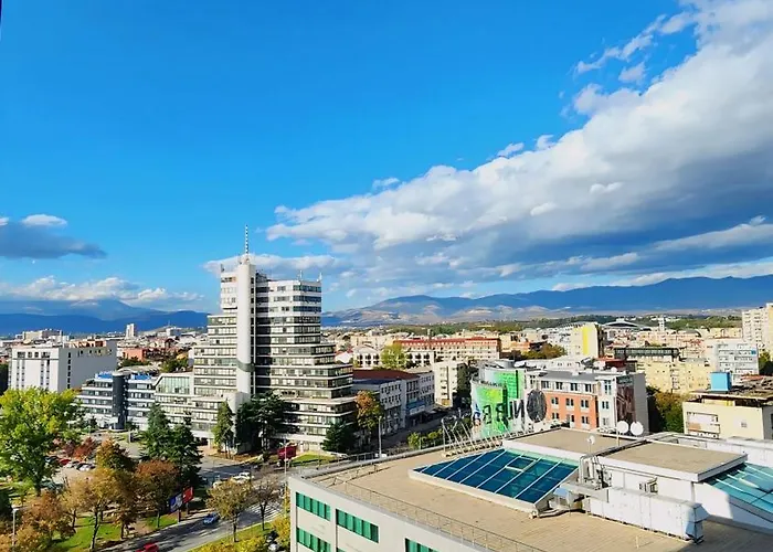 Diamond Residences 10fl Lux View & Free P Скопье