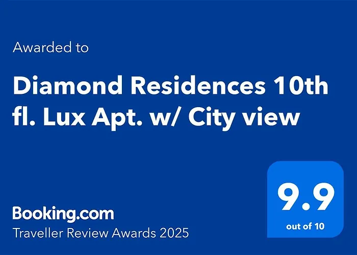 Apartment Diamond Residences 10fl Lux View & Free P *